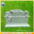 Rose monument in white pearl granite